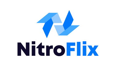 NitroFlix.com - Creative brandable domain for sale